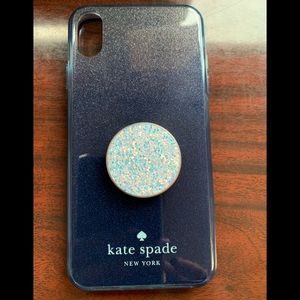 iPhone XS MAX phone case with Pop Socket